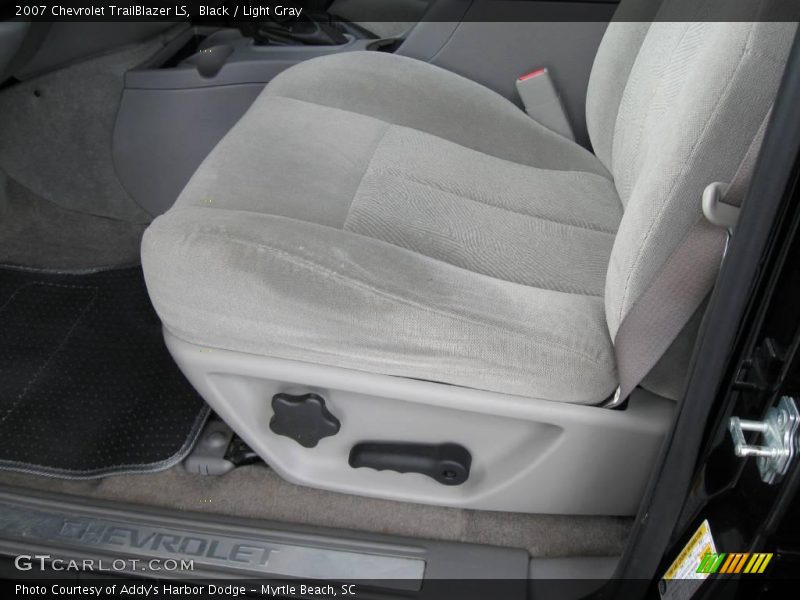 Black / Light Gray 2007 Chevrolet TrailBlazer LS