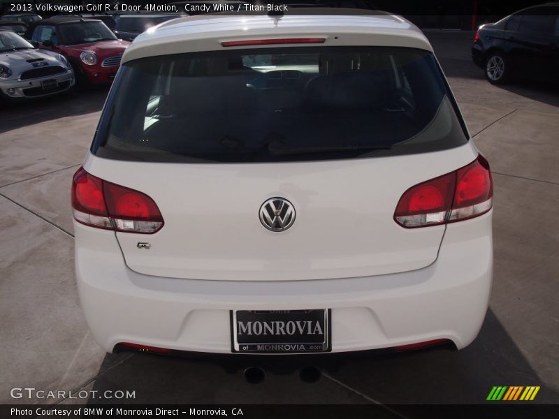 Candy White / Titan Black 2013 Volkswagen Golf R 4 Door 4Motion