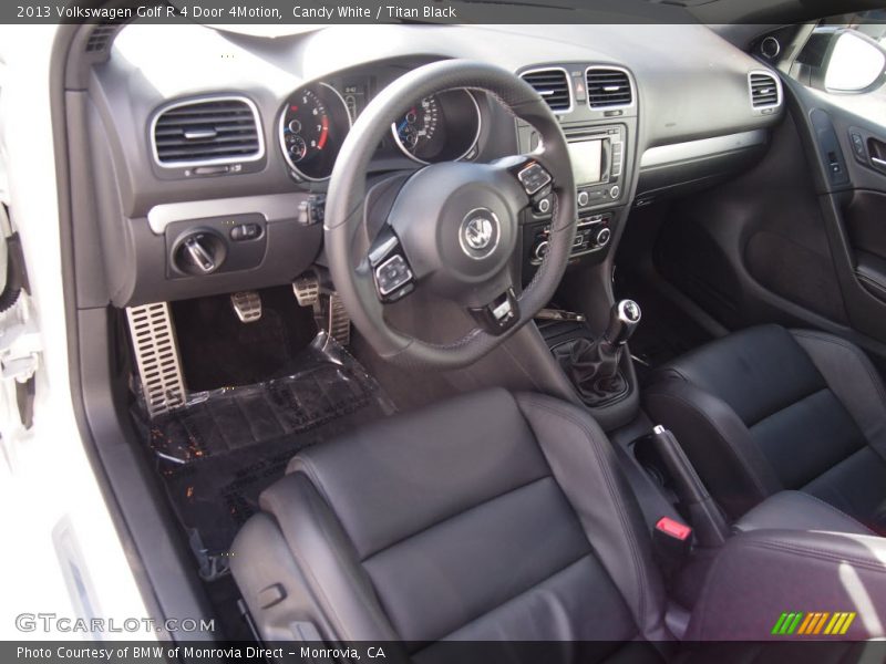 Candy White / Titan Black 2013 Volkswagen Golf R 4 Door 4Motion