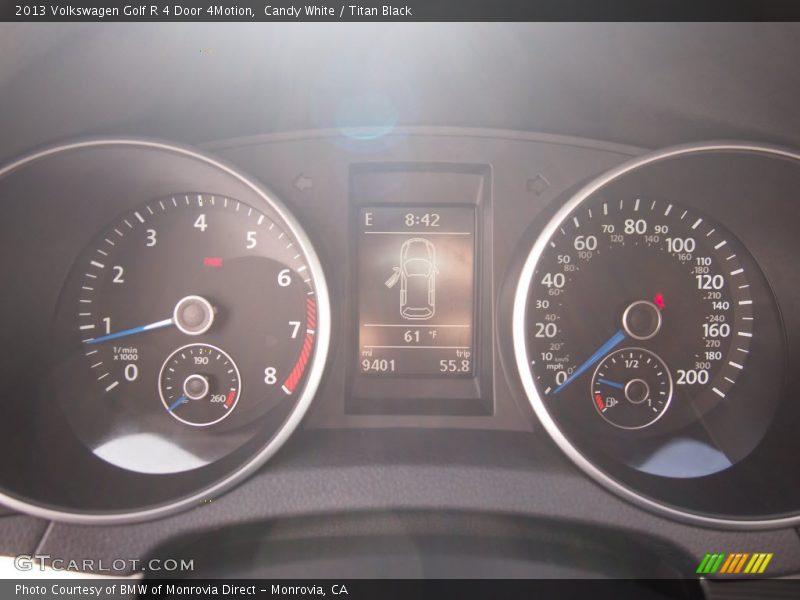 Candy White / Titan Black 2013 Volkswagen Golf R 4 Door 4Motion