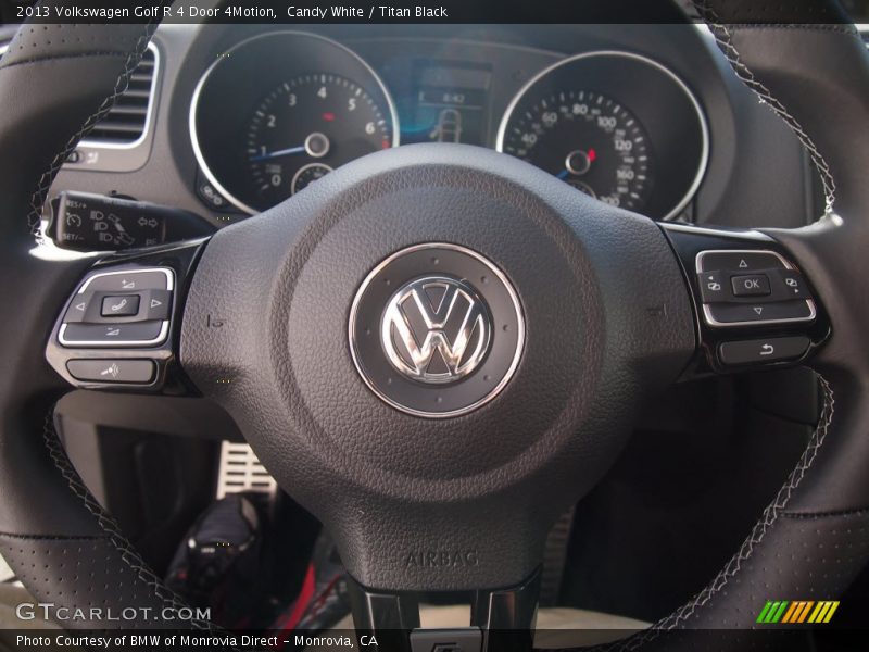 Candy White / Titan Black 2013 Volkswagen Golf R 4 Door 4Motion