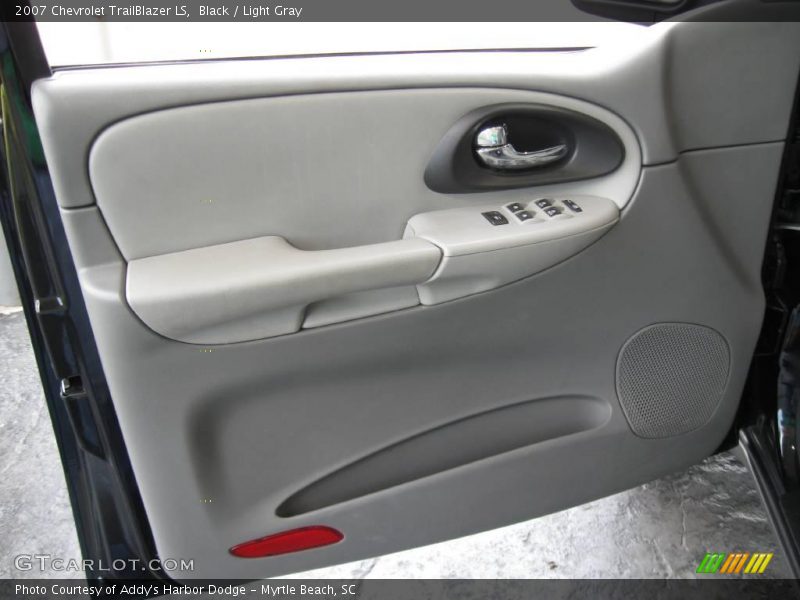 Black / Light Gray 2007 Chevrolet TrailBlazer LS