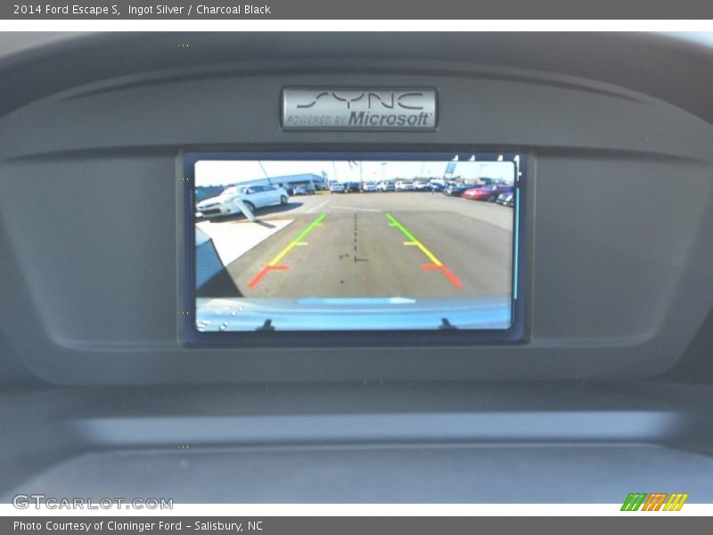 Ingot Silver / Charcoal Black 2014 Ford Escape S