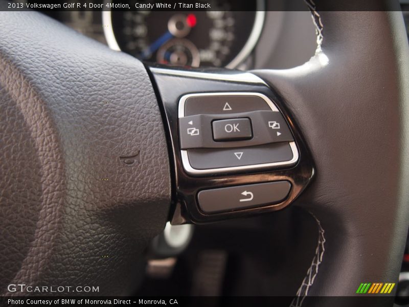 Candy White / Titan Black 2013 Volkswagen Golf R 4 Door 4Motion