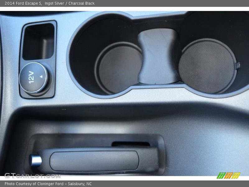 Ingot Silver / Charcoal Black 2014 Ford Escape S
