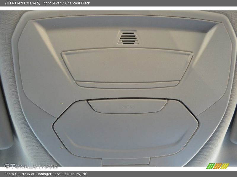 Ingot Silver / Charcoal Black 2014 Ford Escape S
