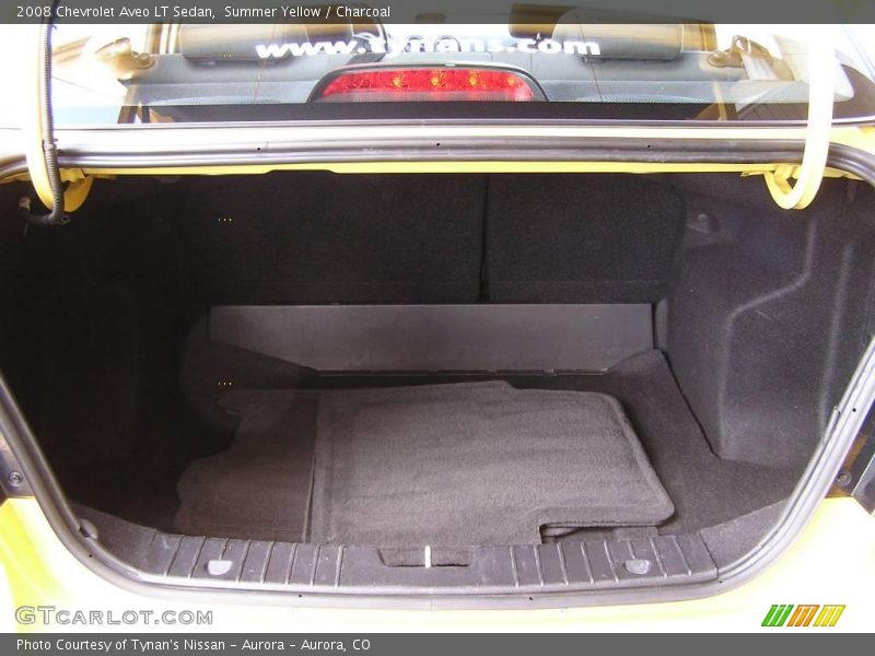 Summer Yellow / Charcoal 2008 Chevrolet Aveo LT Sedan
