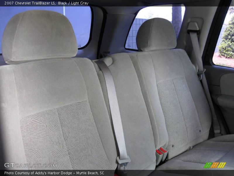 Black / Light Gray 2007 Chevrolet TrailBlazer LS