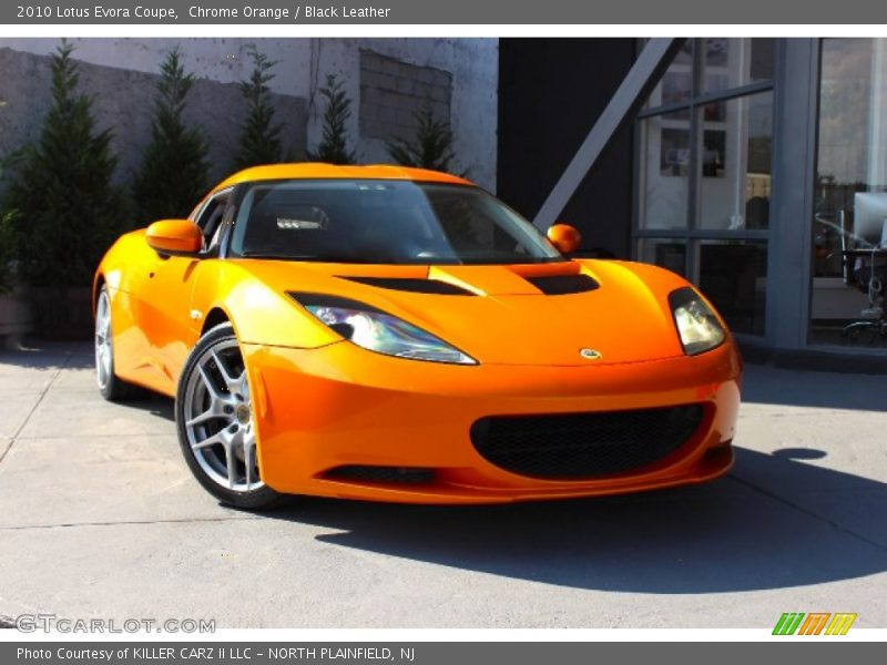 Front 3/4 View of 2010 Evora Coupe