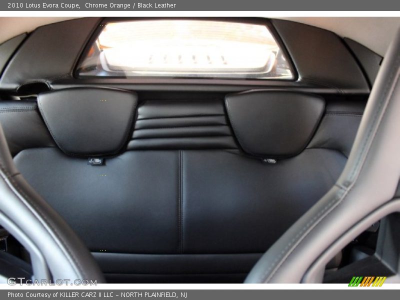 Chrome Orange / Black Leather 2010 Lotus Evora Coupe