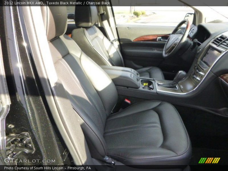 Tuxedo Black Metallic / Charcoal Black 2012 Lincoln MKX AWD