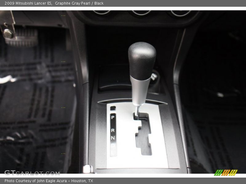 Graphite Gray Pearl / Black 2009 Mitsubishi Lancer ES