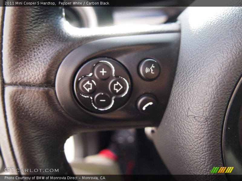 Pepper White / Carbon Black 2011 Mini Cooper S Hardtop