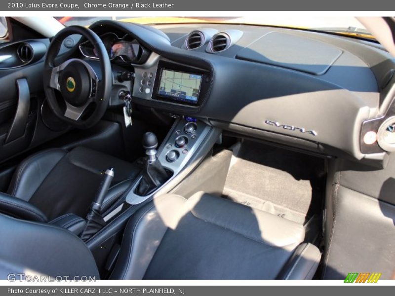 Dashboard of 2010 Evora Coupe