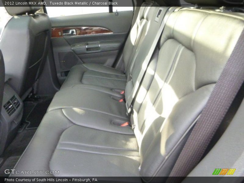 Tuxedo Black Metallic / Charcoal Black 2012 Lincoln MKX AWD