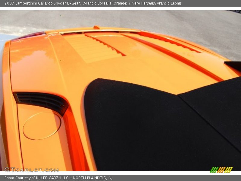 Arancio Borealis (Orange) / Nero Perseus/Arancio Leonis 2007 Lamborghini Gallardo Spyder E-Gear