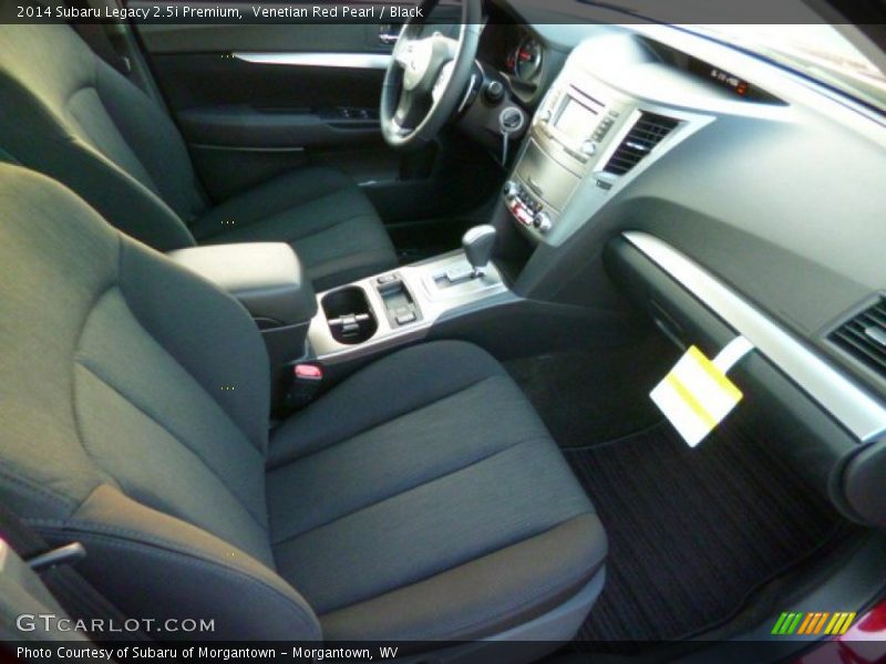 Venetian Red Pearl / Black 2014 Subaru Legacy 2.5i Premium