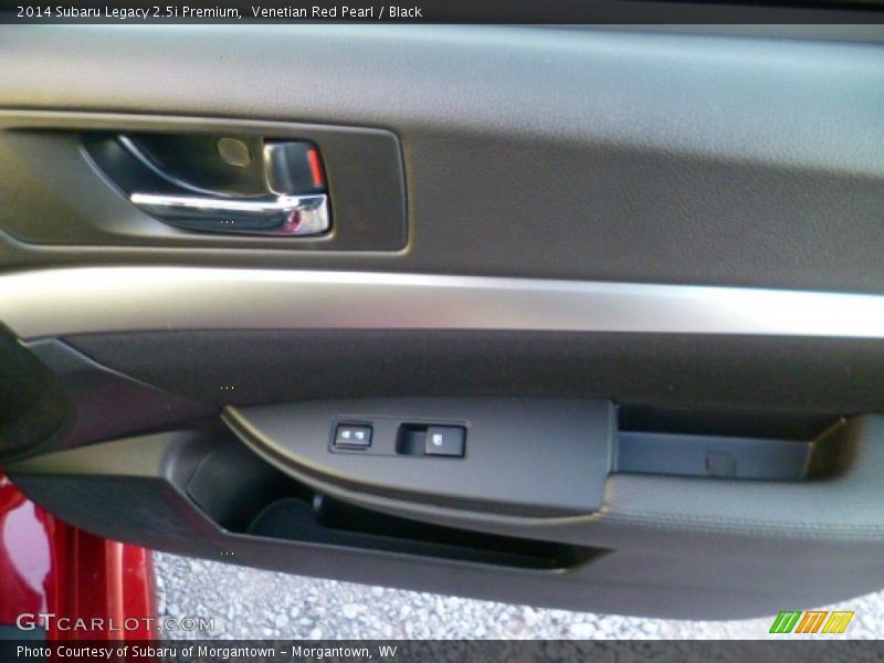 Venetian Red Pearl / Black 2014 Subaru Legacy 2.5i Premium