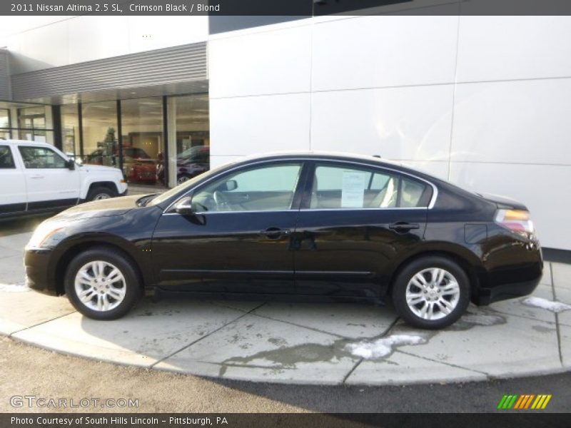 Crimson Black / Blond 2011 Nissan Altima 2.5 SL