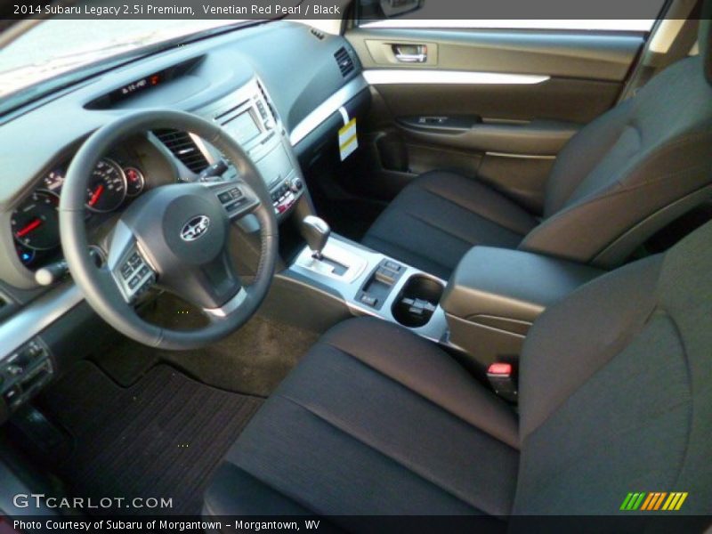 Venetian Red Pearl / Black 2014 Subaru Legacy 2.5i Premium
