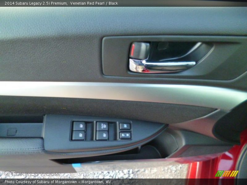 Venetian Red Pearl / Black 2014 Subaru Legacy 2.5i Premium
