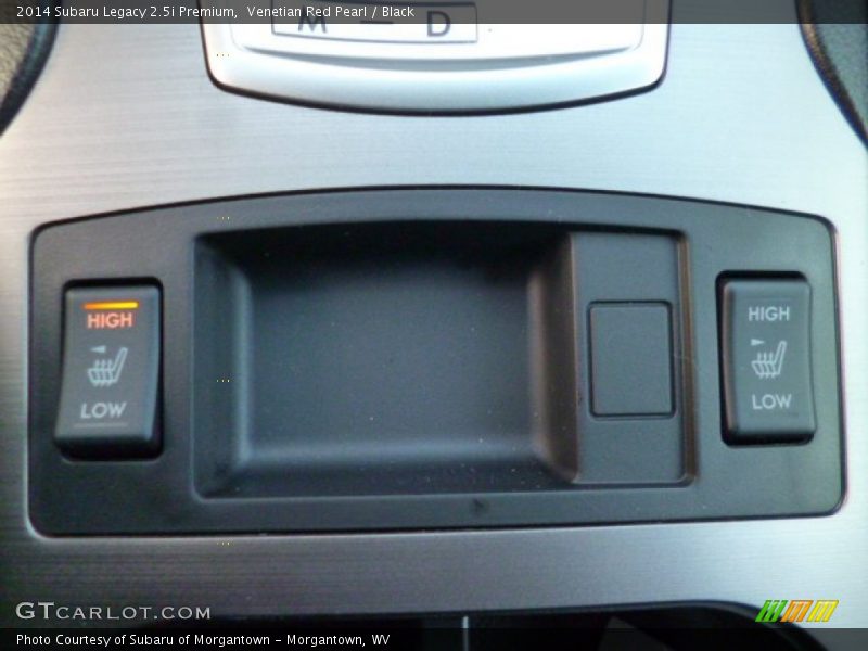 Venetian Red Pearl / Black 2014 Subaru Legacy 2.5i Premium