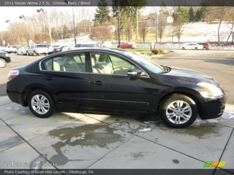 Crimson Black / Blond 2011 Nissan Altima 2.5 SL