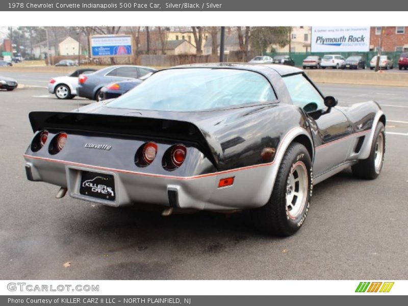 Silver/Black / Silver 1978 Chevrolet Corvette Indianapolis 500 Pace Car