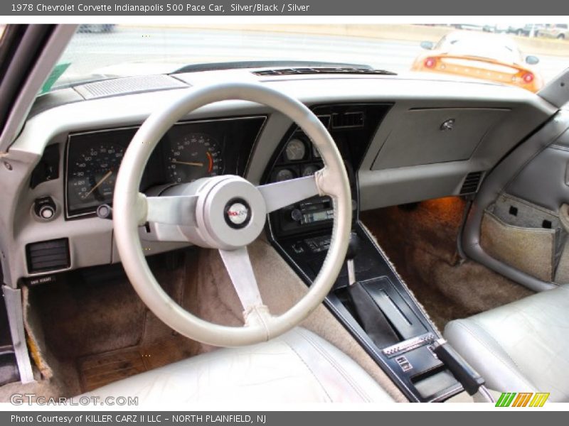 Silver Interior - 1978 Corvette Indianapolis 500 Pace Car 