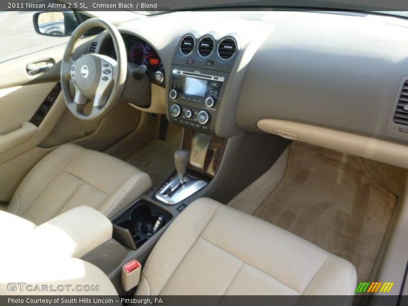 Crimson Black / Blond 2011 Nissan Altima 2.5 SL