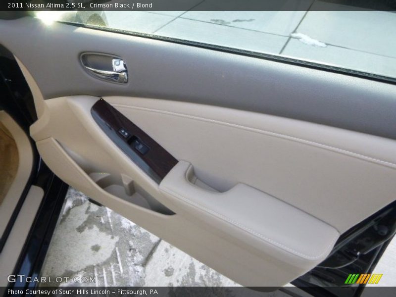 Crimson Black / Blond 2011 Nissan Altima 2.5 SL