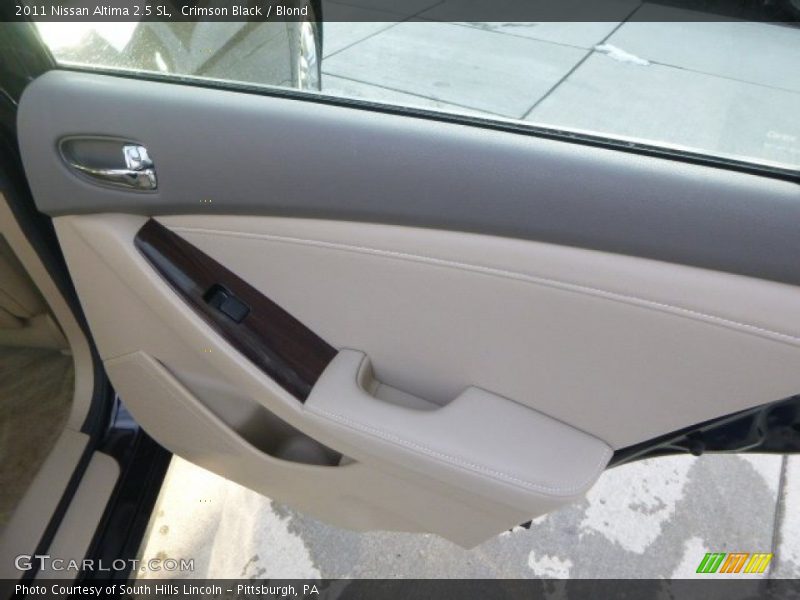Crimson Black / Blond 2011 Nissan Altima 2.5 SL