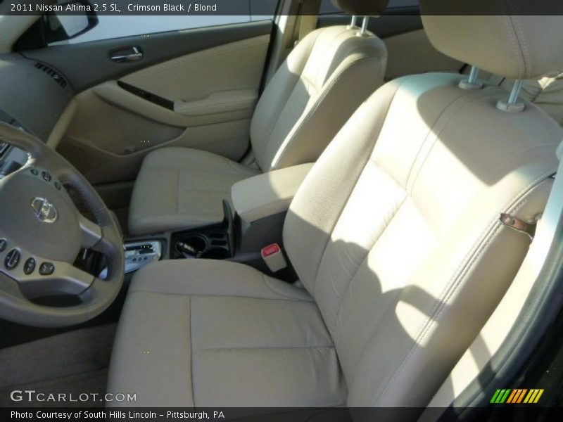 Crimson Black / Blond 2011 Nissan Altima 2.5 SL
