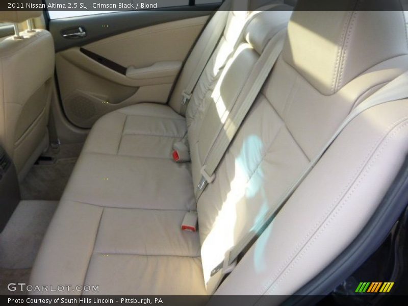 Crimson Black / Blond 2011 Nissan Altima 2.5 SL