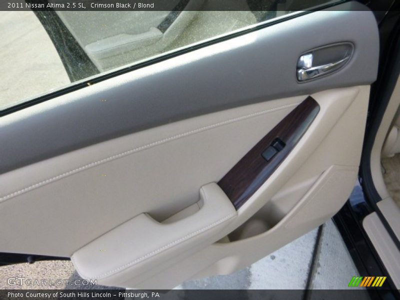 Crimson Black / Blond 2011 Nissan Altima 2.5 SL