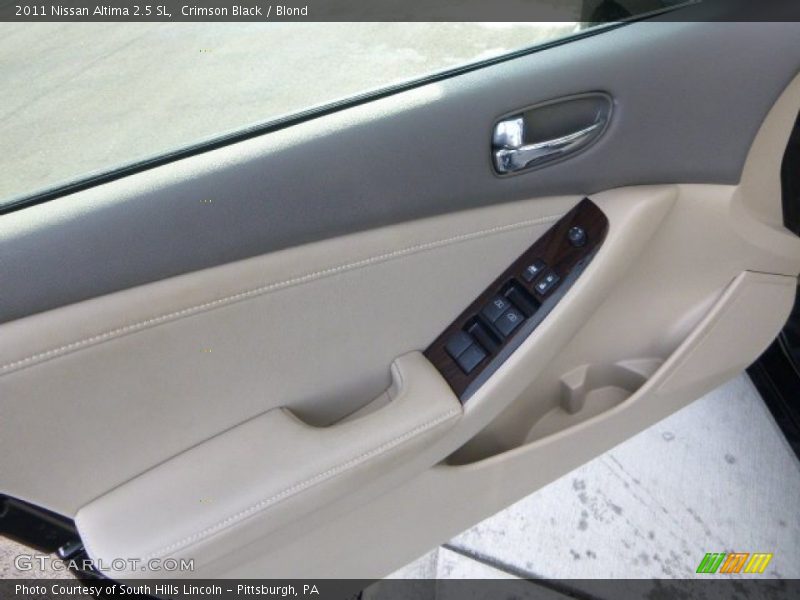 Crimson Black / Blond 2011 Nissan Altima 2.5 SL