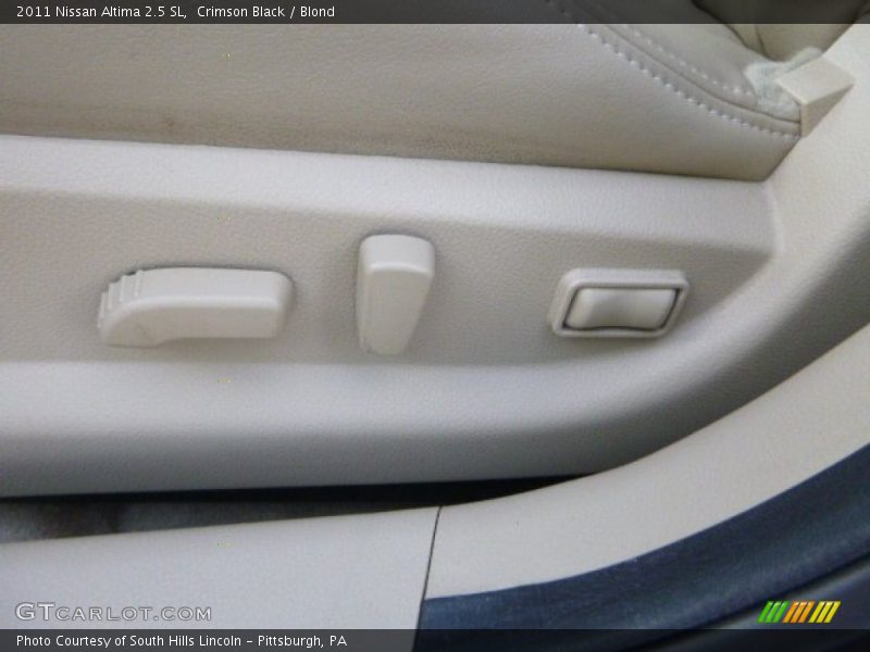 Crimson Black / Blond 2011 Nissan Altima 2.5 SL