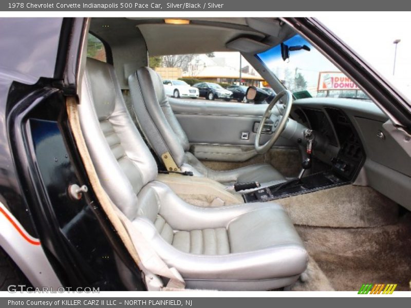 Front Seat of 1978 Corvette Indianapolis 500 Pace Car