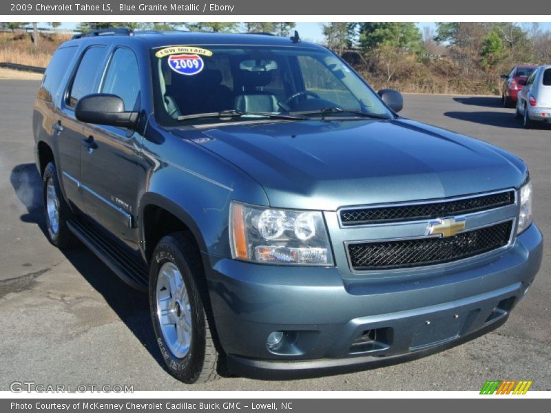 Blue Granite Metallic / Ebony 2009 Chevrolet Tahoe LS