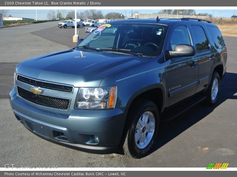 Blue Granite Metallic / Ebony 2009 Chevrolet Tahoe LS