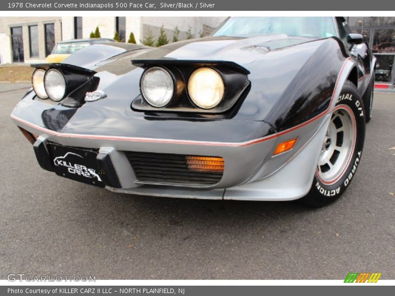 Silver/Black / Silver 1978 Chevrolet Corvette Indianapolis 500 Pace Car