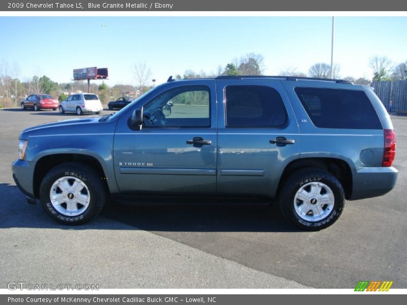 Blue Granite Metallic / Ebony 2009 Chevrolet Tahoe LS