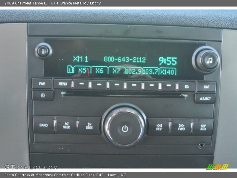 Blue Granite Metallic / Ebony 2009 Chevrolet Tahoe LS