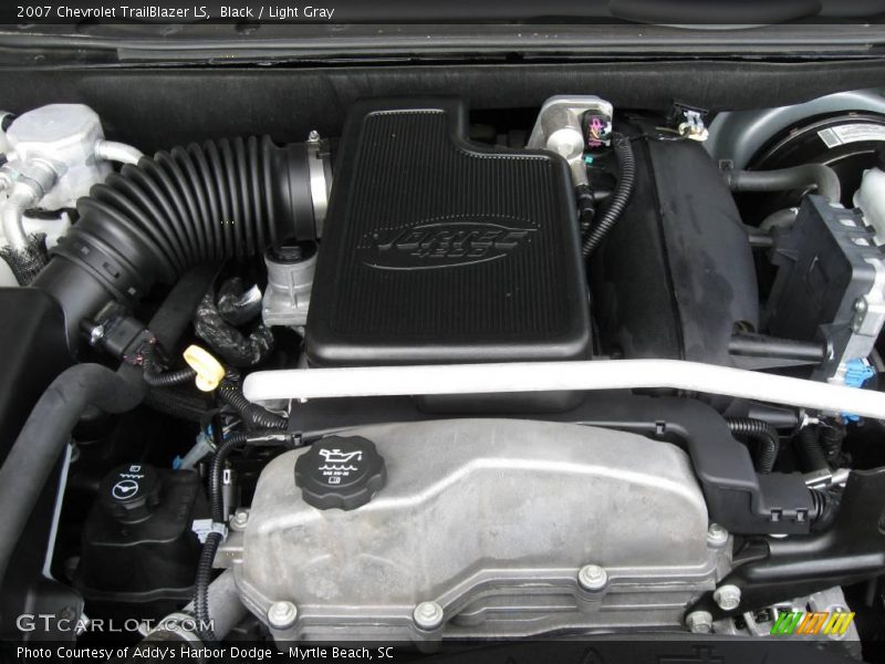 Black / Light Gray 2007 Chevrolet TrailBlazer LS