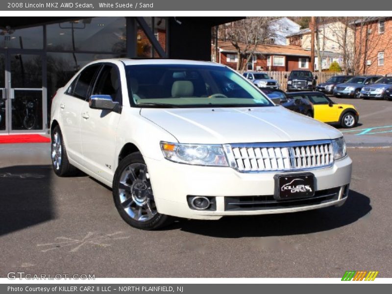 White Suede / Sand 2008 Lincoln MKZ AWD Sedan