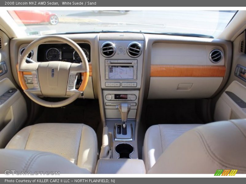 White Suede / Sand 2008 Lincoln MKZ AWD Sedan