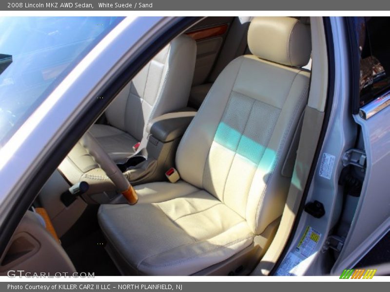 White Suede / Sand 2008 Lincoln MKZ AWD Sedan