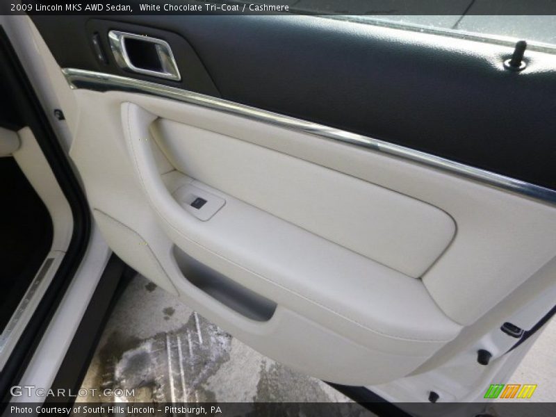 White Chocolate Tri-Coat / Cashmere 2009 Lincoln MKS AWD Sedan