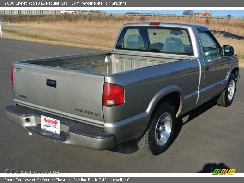 Light Pewter Metallic / Graphite 2000 Chevrolet S10 LS Regular Cab