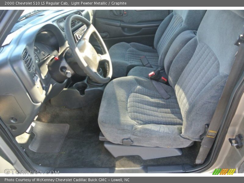 Light Pewter Metallic / Graphite 2000 Chevrolet S10 LS Regular Cab